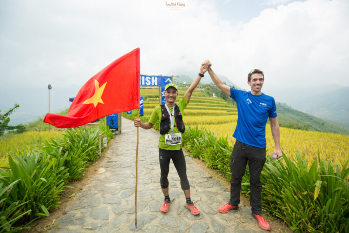 Quang tran and Race Director David