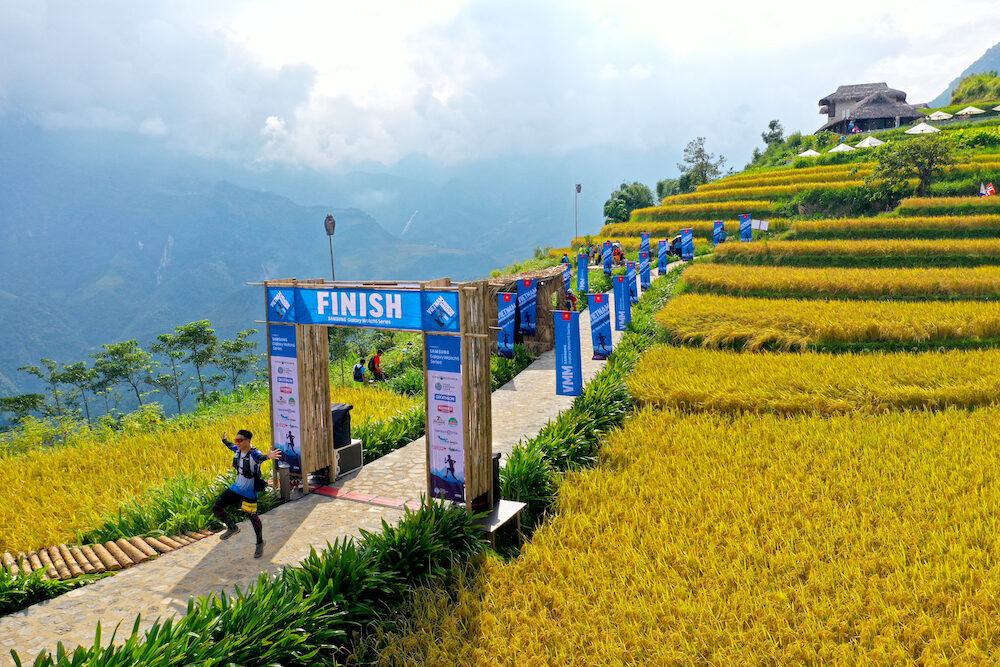 Vietnam Mountain Marathon - Finish line