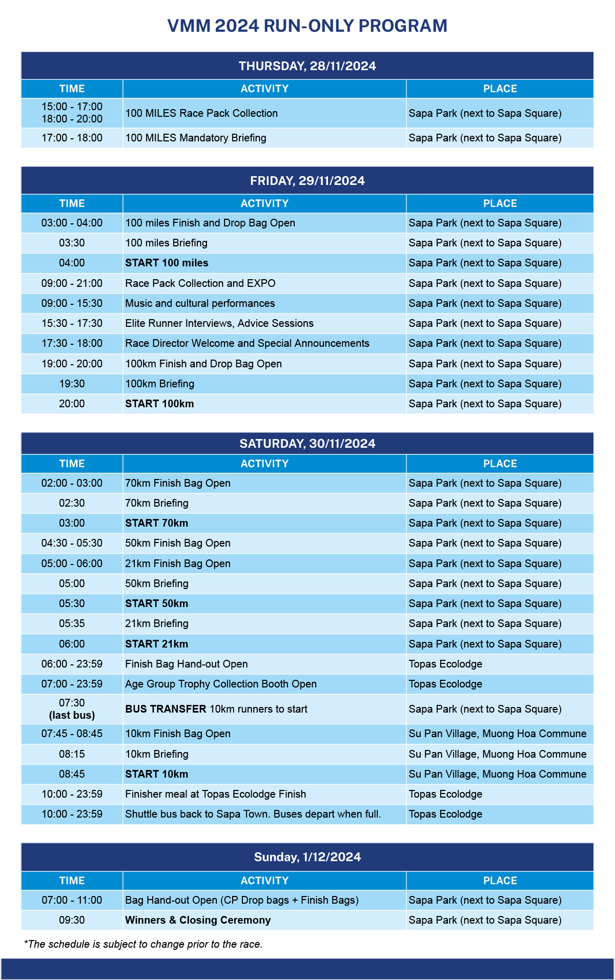 VMM 2024_Program_Nov.xlsx - Google Trang tính